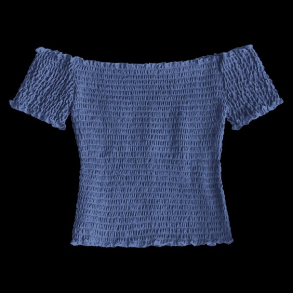 arizona jean company blue crop top